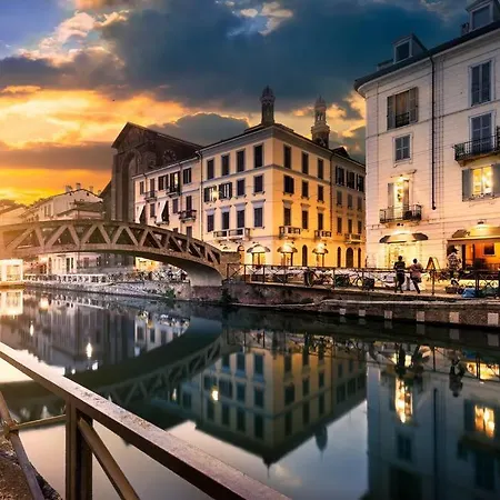 Duomo Navigli - Resinart With Patio And Wifi Apartment Mailand
